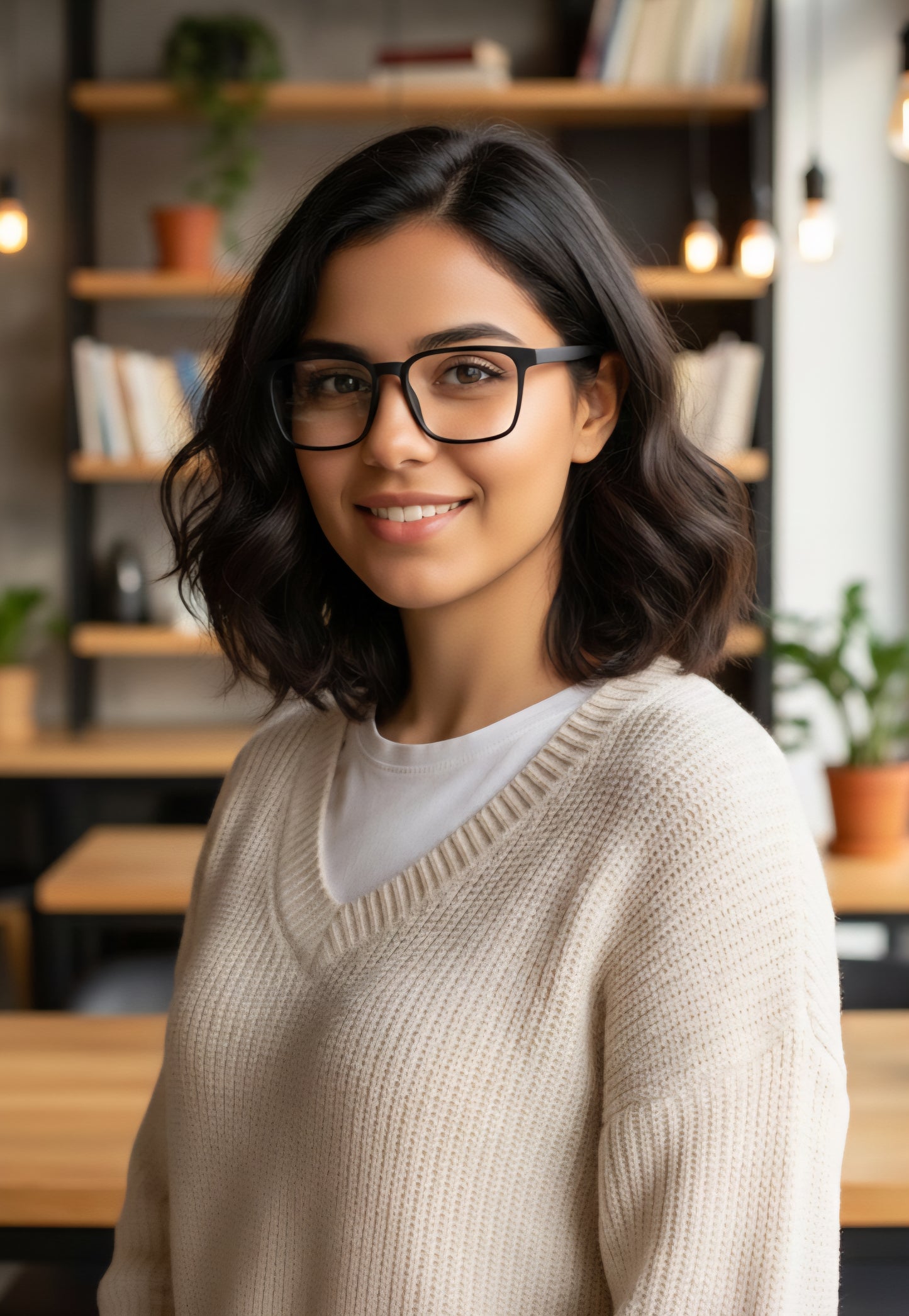 Modern Minimalist Spectacle Frame