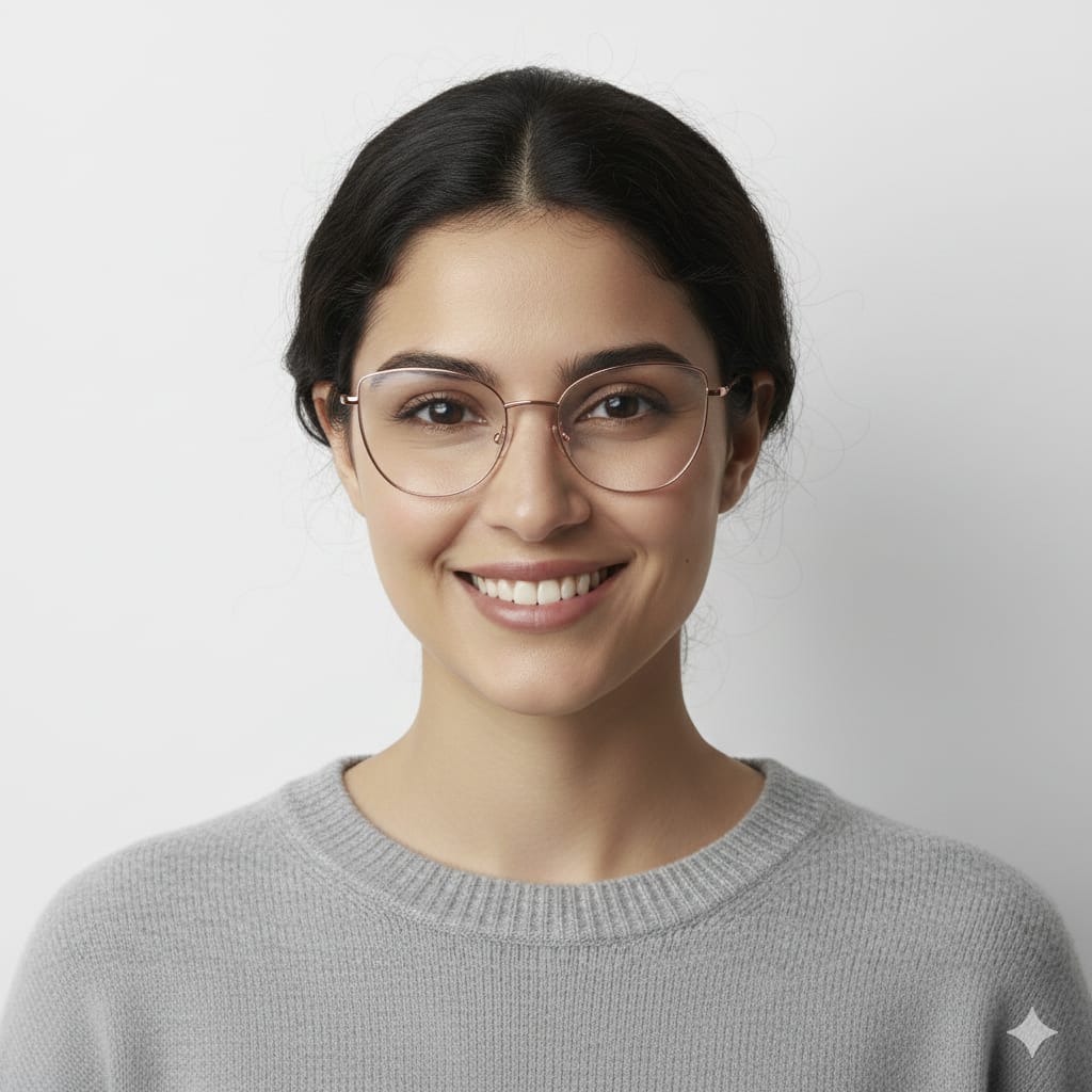 Rose Luxe spectacle frame